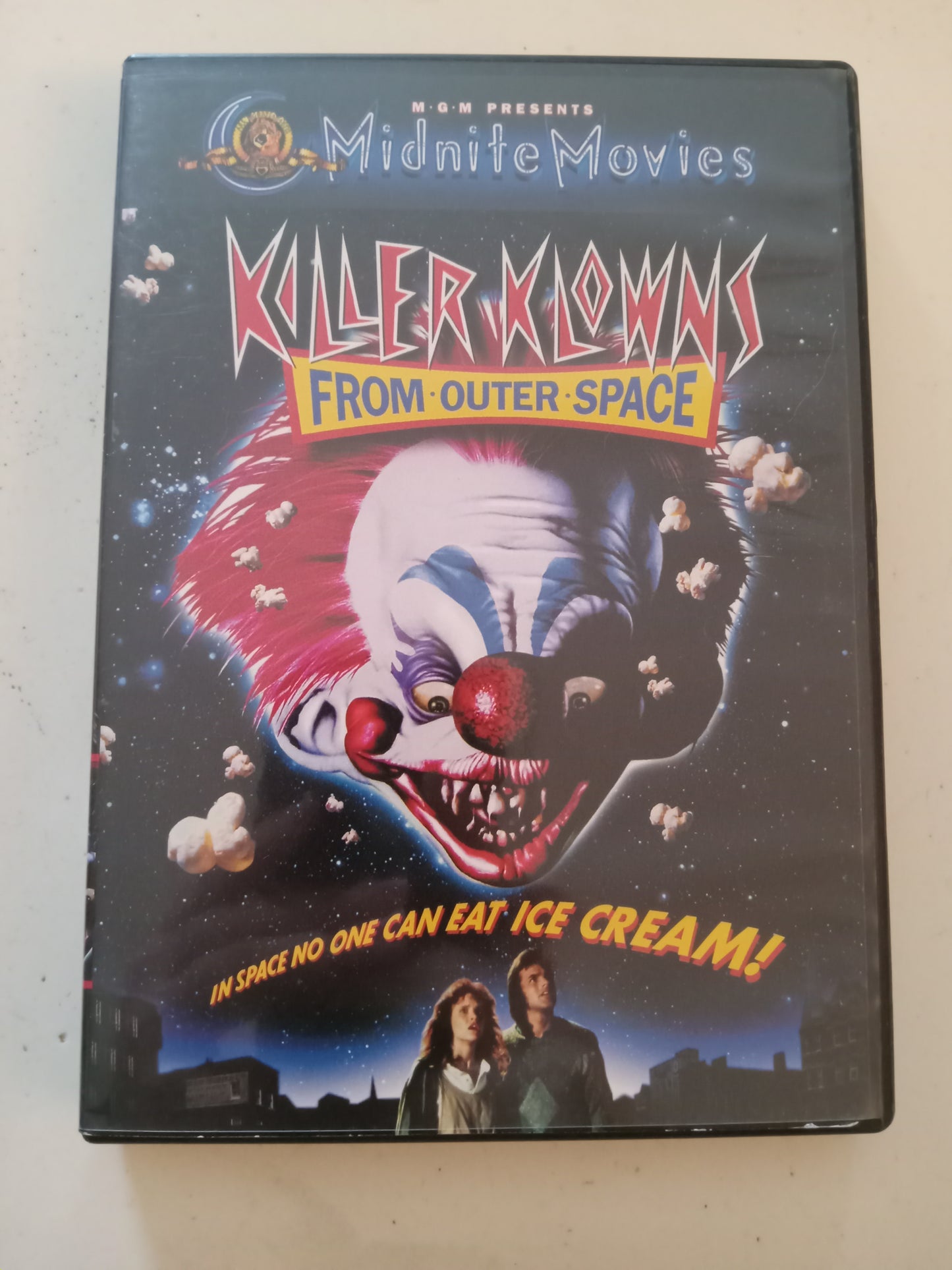 Killer Klowns From Outerspace, DVD Movie, Grant Cramer Widescreen, Rated PG-13, OOP USED