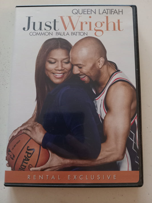 Just Wright, DVD Movie, Queen Latifah Widescreen, Rated PG, USED
