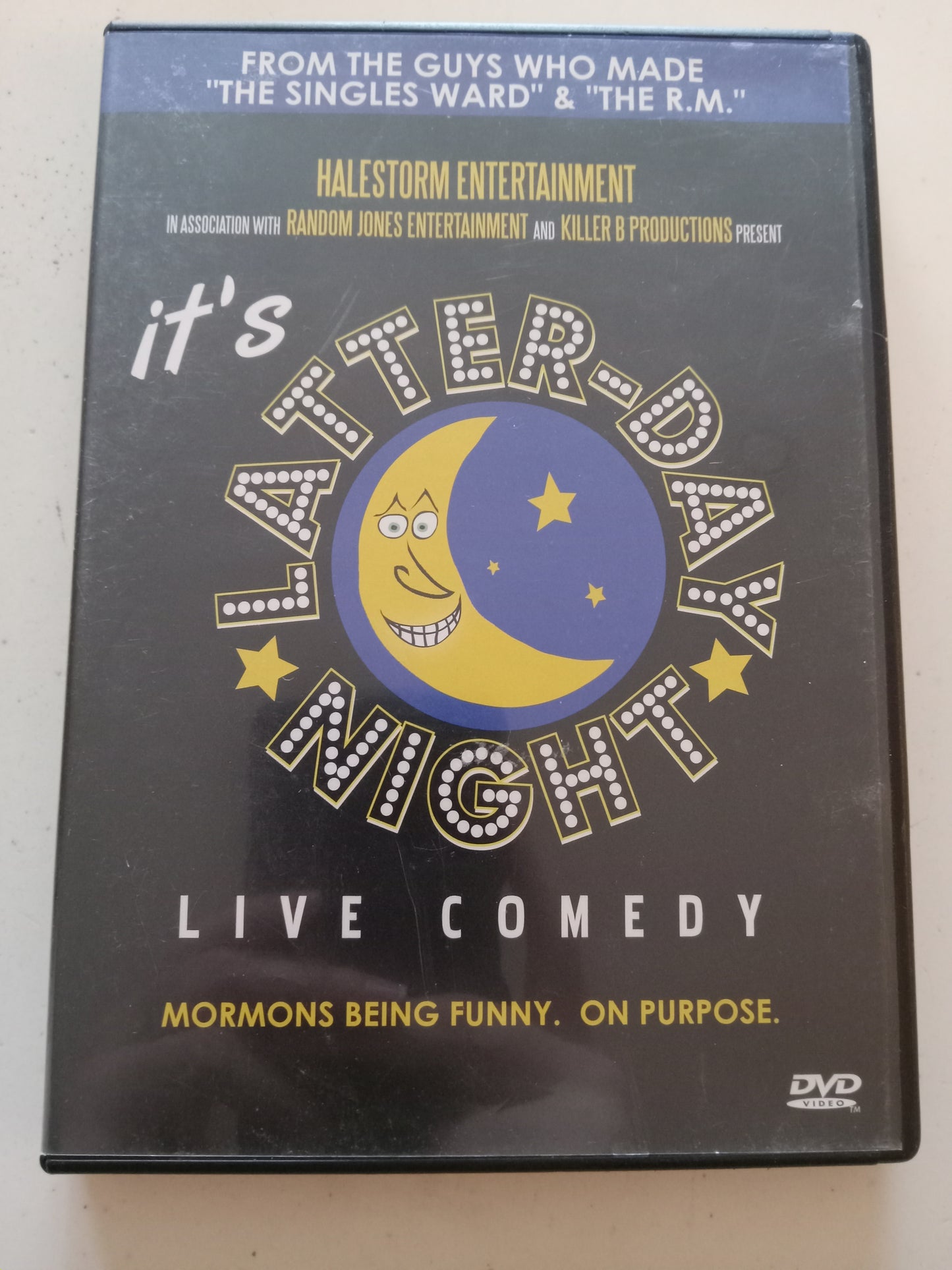 It's Latter Day Night Live Comedy, DVD Movie, Halestorm Entertainment, Widescreen, Not-Rated, USED