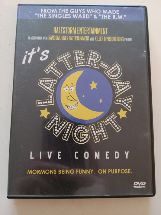 It's Latter Day Night Live Comedy, DVD Movie, Halestorm Entertainment, Widescreen, Not-Rated, USED
