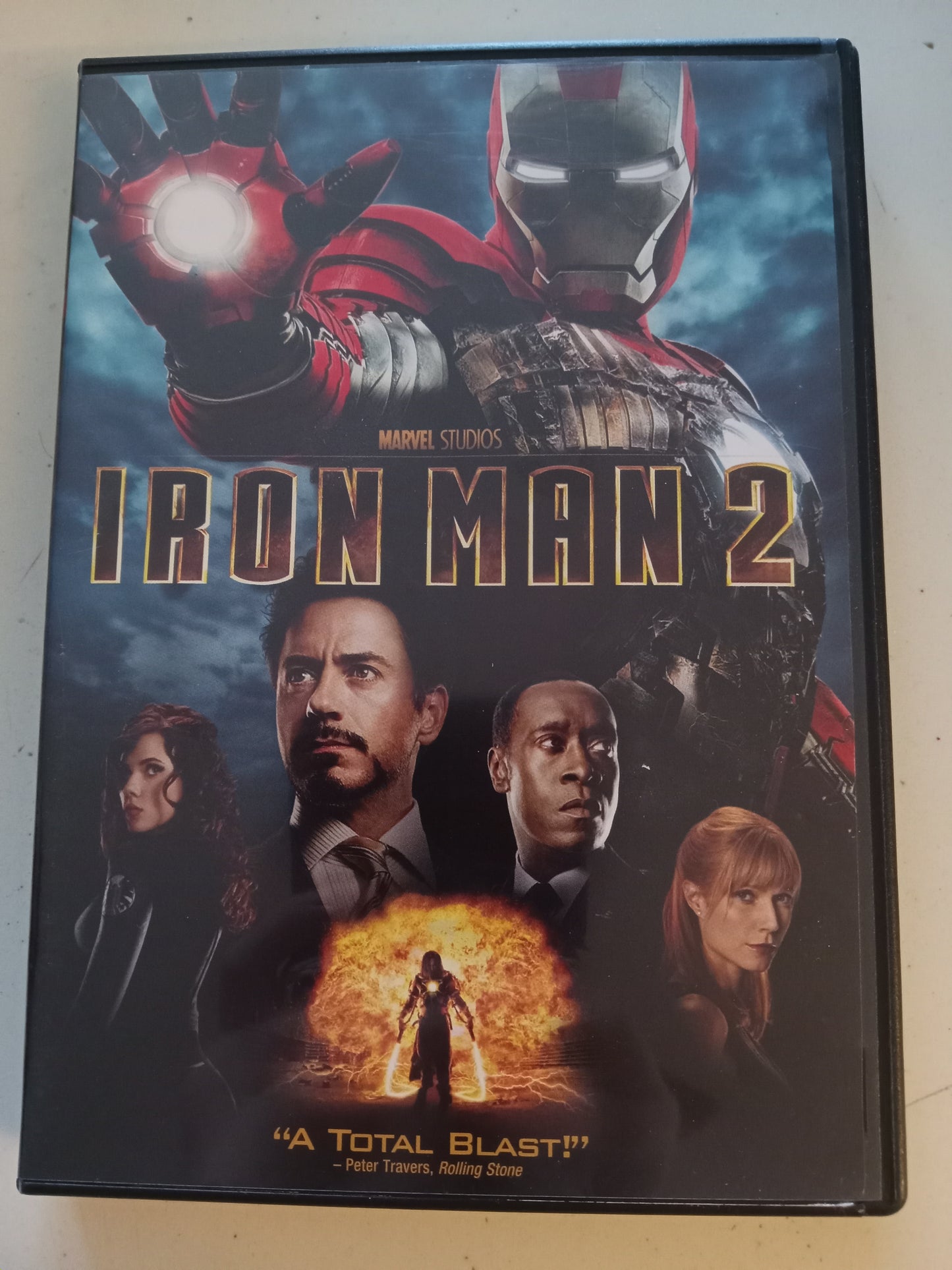 Iron Man 2, DVD Movie, Robert Downey Jr. Widescreen, Rated PG-13, USED