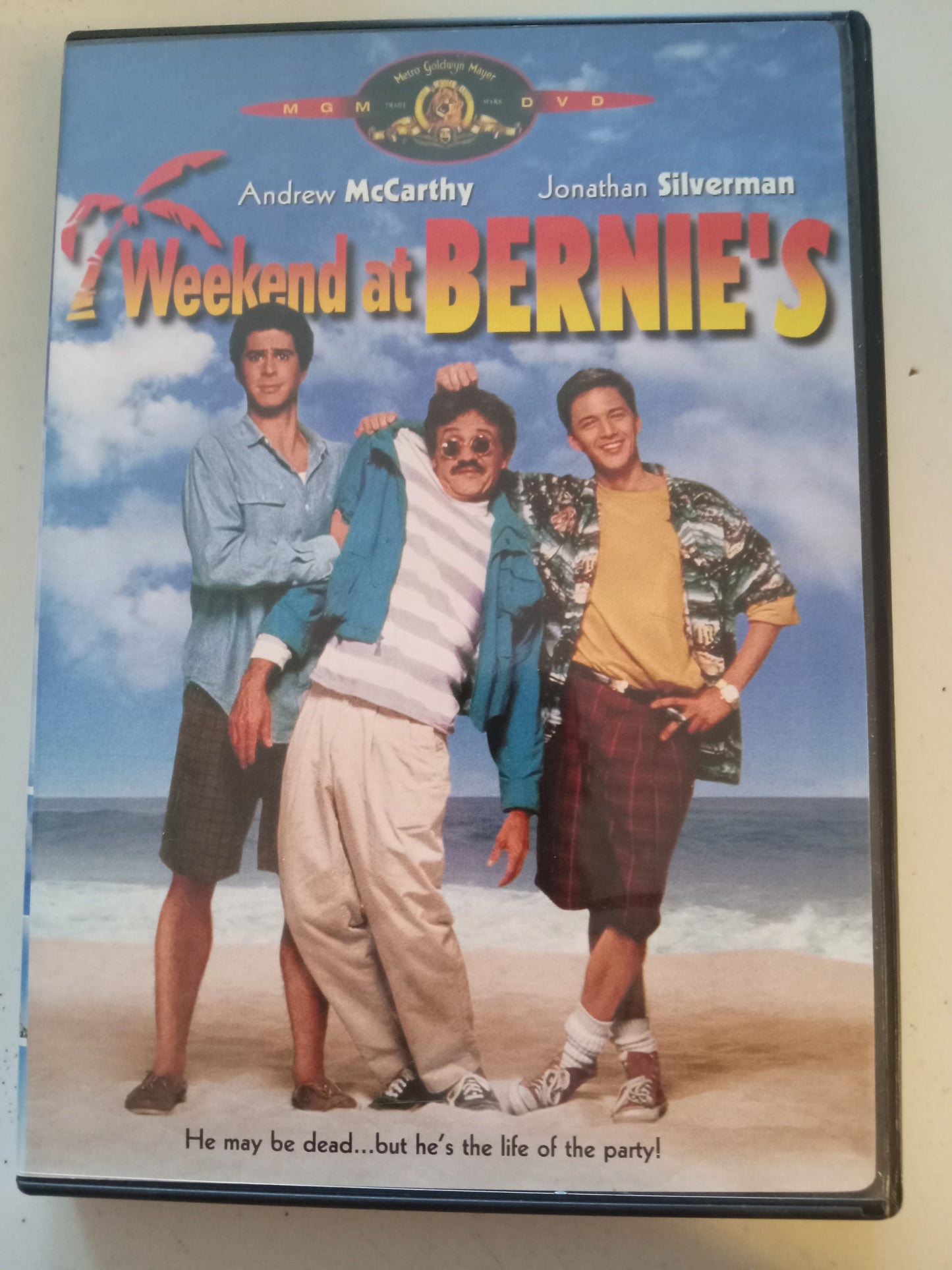 Weekend At Bernie's, DVD Movie, Andrew McCarthy Widescreen, Rated PG-13, USED