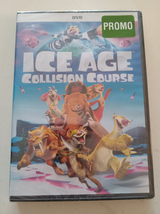 Ice Age Collision Course, Blue Sky Animation DVD Movie, Widescreen, Rated PG, NEW