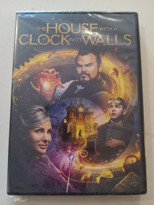 The House With A Clock In It's Walls, DVD Movie, Jack Black Widescreen, Rated PG, NEW