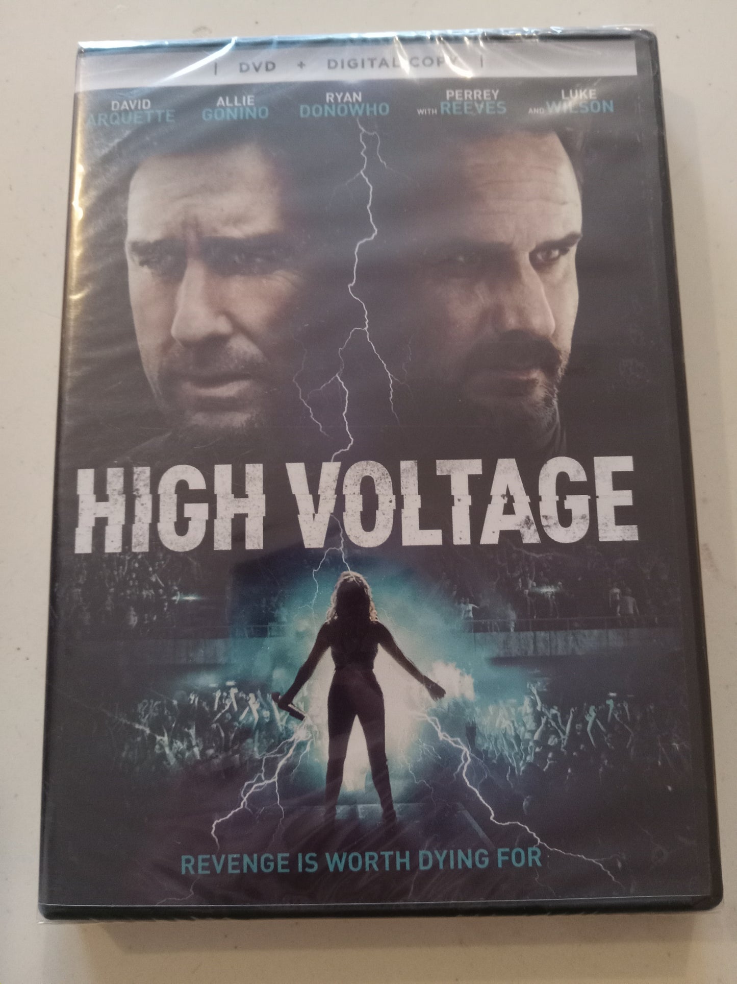 High Voltage, DVD Movie, David Arquette Widescreen, Not-Rated, NEW