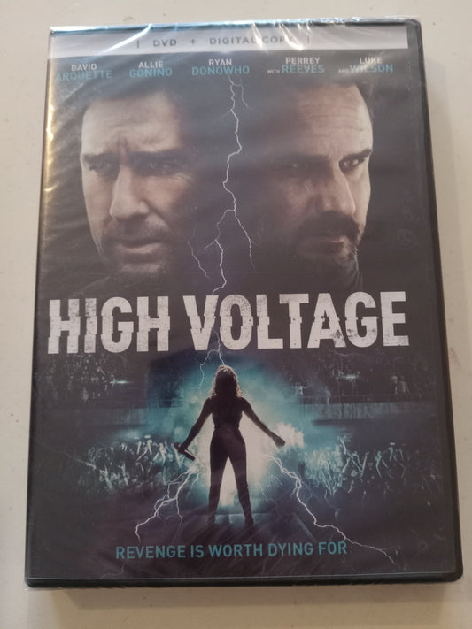 High Voltage, DVD Movie, David Arquette Widescreen, Not-Rated, NEW