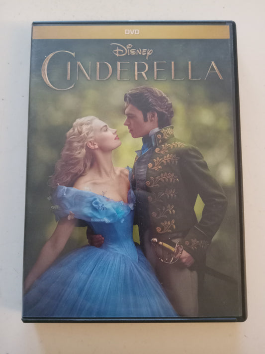 Cinderella, Disney Live Action DVD Movie, Cate Blanchette Widescreen, Rated PG, USED