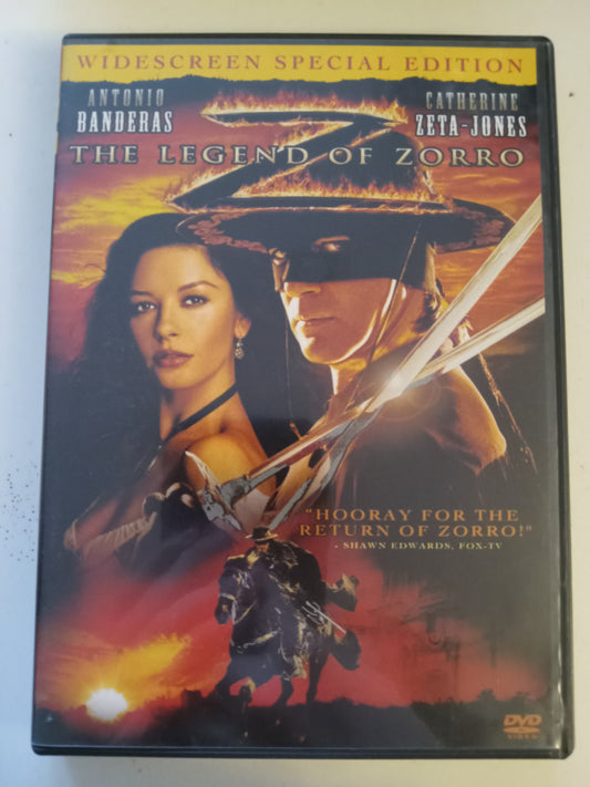 The Legend Of Zorro, Special Edition, DVD Movie, Antonio Banderas Widescreen, Rated PG, USED
