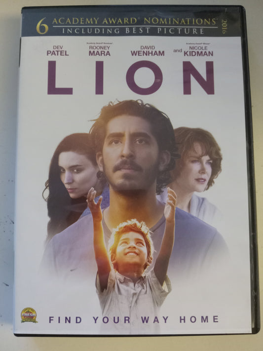 Lion, DVD Movie, Nicole Kidman Widescreen, Rated PG-13, USED