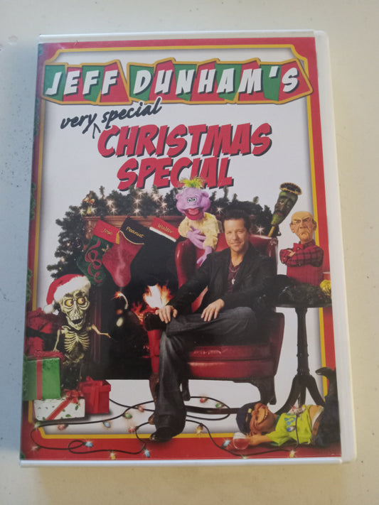 Jeff Dunham's Very Special Christmas Special, DVD Movie, Puppets Widescreen, Not-Rated USED