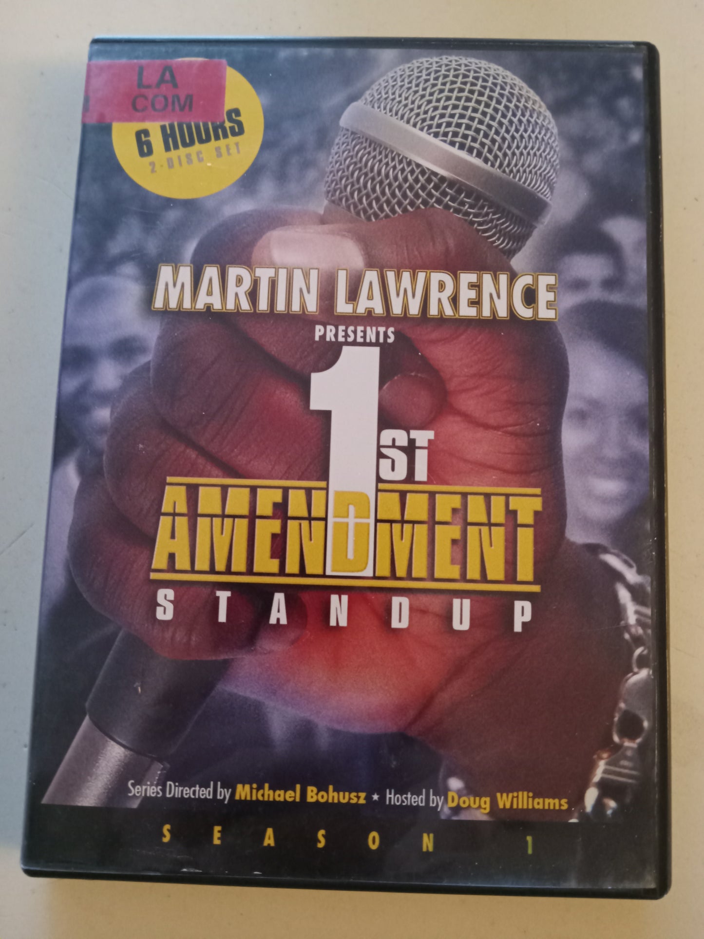 1st Amendment Standup, Season 1, 2 Disc Set, DVD Movie, Martin Lawrence Widescreen, Not-Rated USED