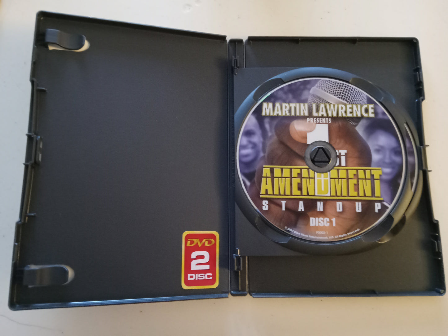 1st Amendment Standup, Season 1, 2 Disc Set, DVD Movie, Martin Lawrence Widescreen, Not-Rated USED