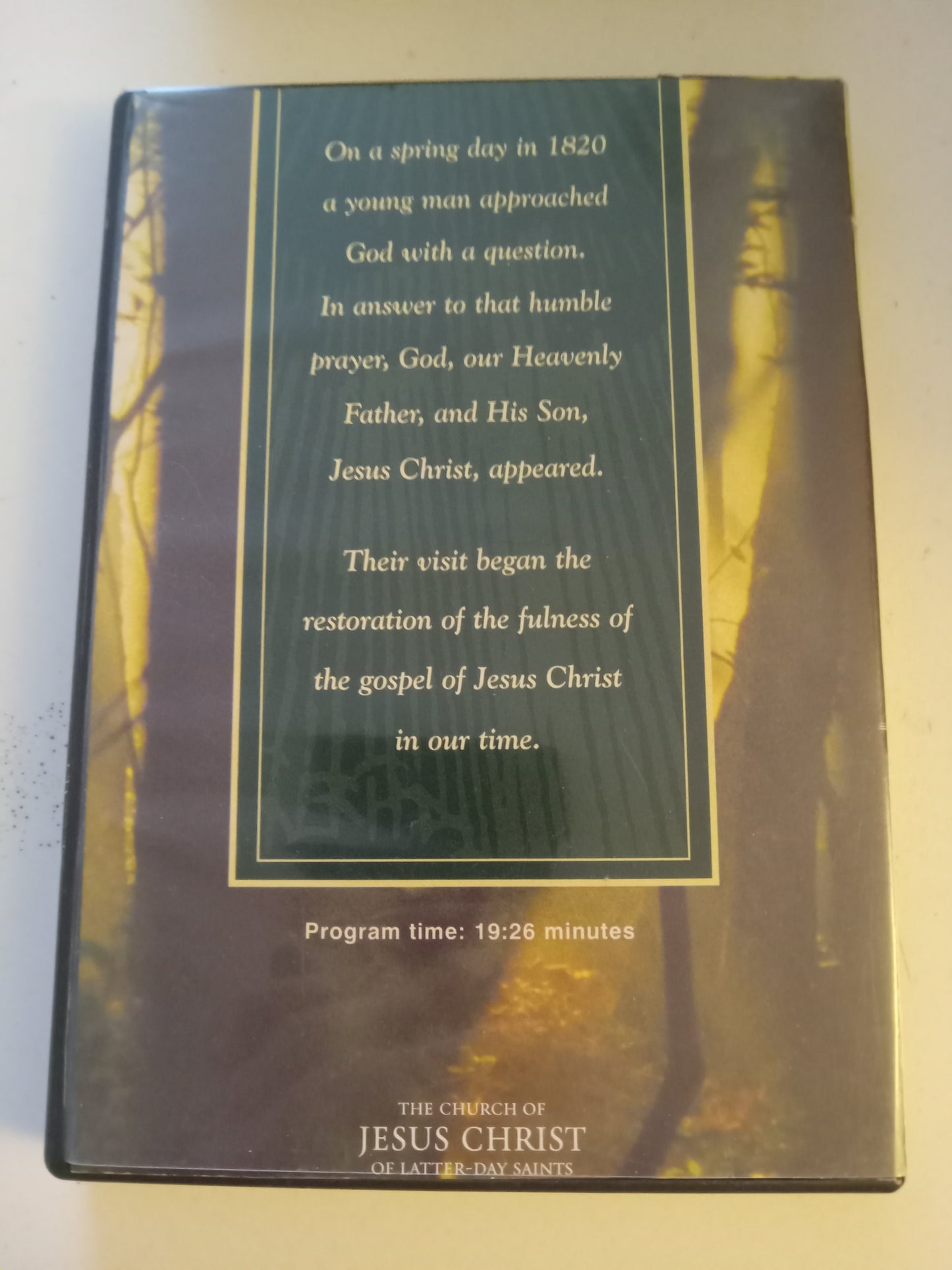 The Restoration, Joseph Smith Story DVD Movie, Fullscreen, LDS Church Mormons, Not Rated, USED