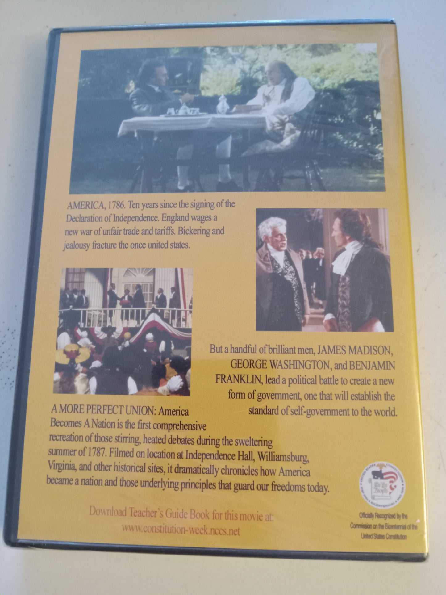 A More Perfect Union, DVD Movie, LDS Church Mormons, Fullscreen, Not Rated, NEW
