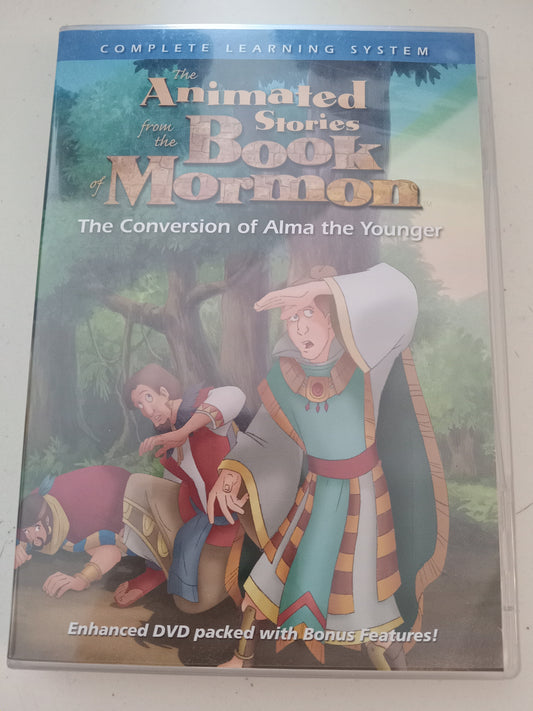 The Conversation Of Alma The Younger, The Animated Stories From The Book Of Mormon, DVD Movie, Fullscreen, Living Scriptures, Not Rated, USED