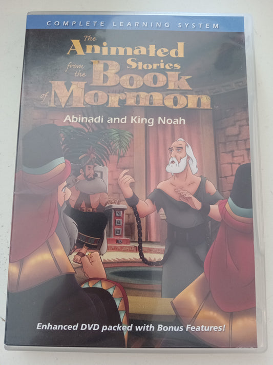 Abinadi And King Noah, The Animated Stories From The Book Of Mormon, DVD Movie, Fullscreen, Living Scriptures, Not Rated, USED