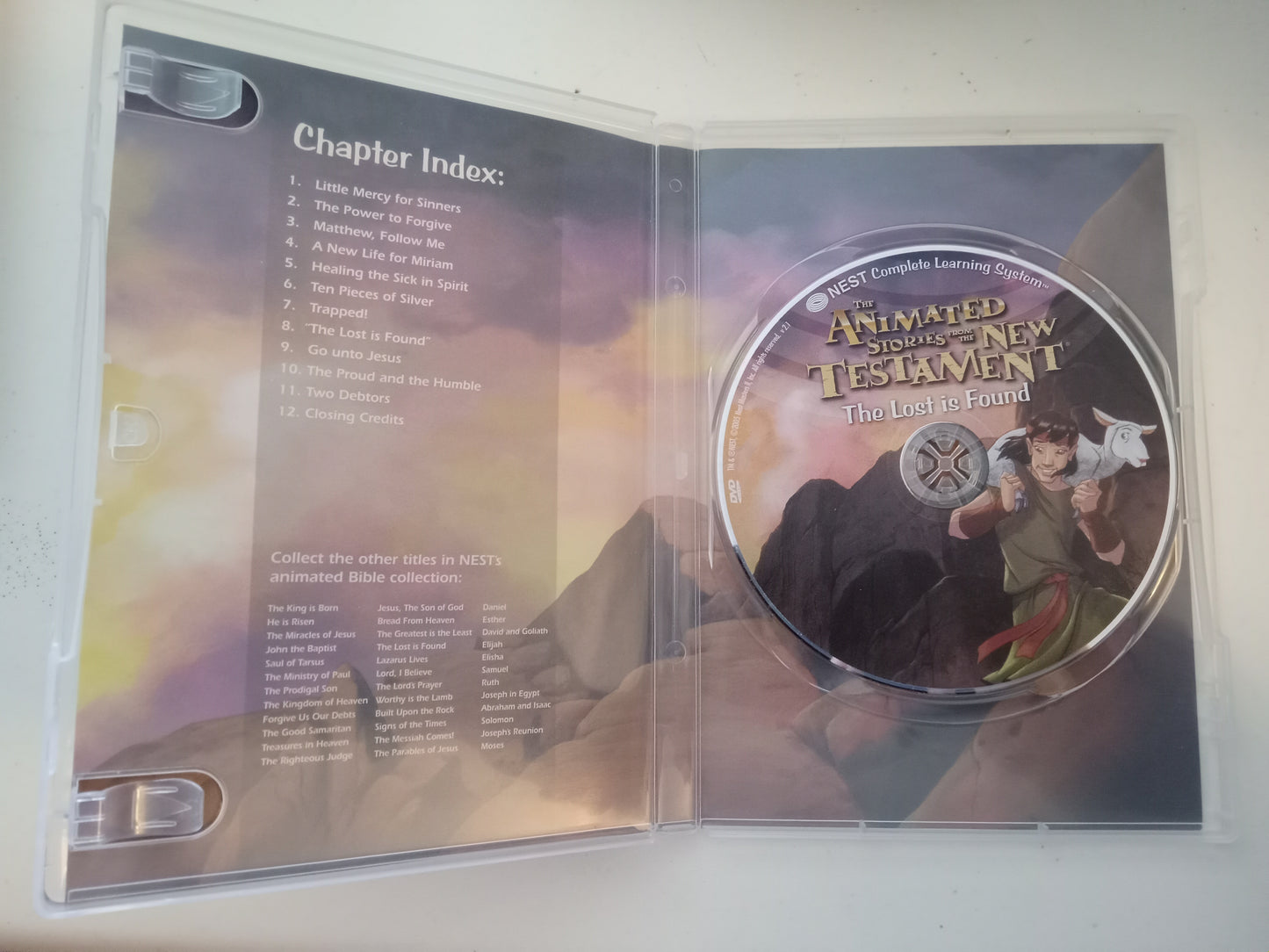 The Lost Is Found, The Animated Stories From The New Testament, DVD Movie, Fullscreen, Living Scriptures, Not Rated, USED