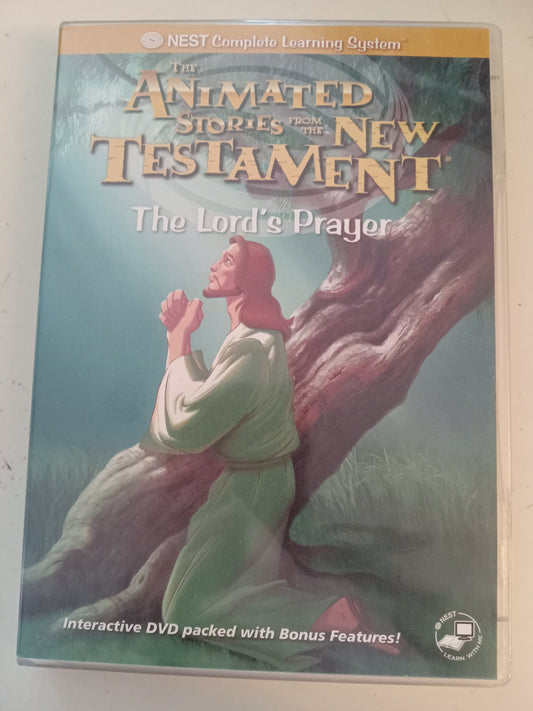 The Lord's Prayer, The Animated Stories From The New Testament, DVD Movie, Fullscreen, Living Scriptures, Not Rated, USED