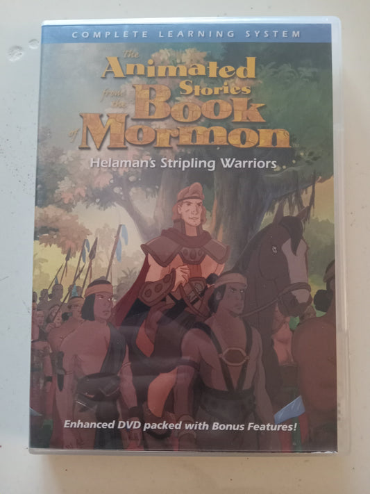 Helaman's Stripling Warrior's, The Animated Stories From The Book Of Mormon, DVD Movie, Widescreen, Living Scriptures, Rated G, USED