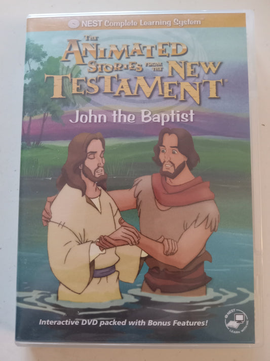 John The Baptist, The Animated Stories From The New Testament, DVD Movie, Widescreen, Living Scriptures, Rated G, USED
