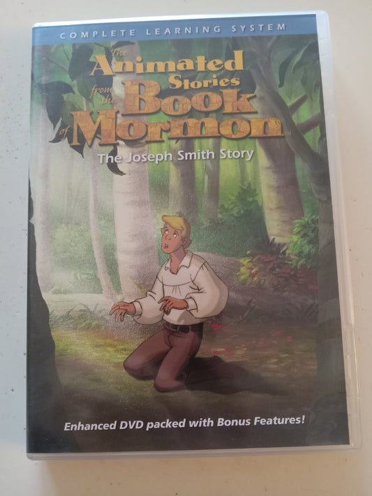 The Joseph Smith Story, The Animated Stories From The Book Of Mormon, DVD Movie, Widescreen, Living Scriptures, Rated G, USED