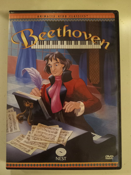 Ludwig Van Beethoven, Animated Hero Classics, DVD Movie, Fullscreen, Not Rated, NEW/USED