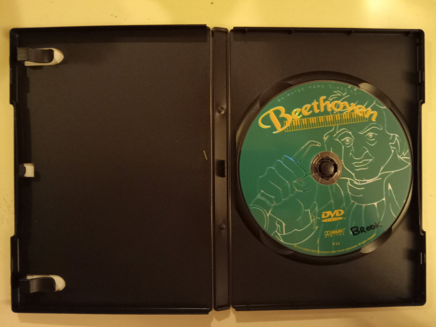 Ludwig Van Beethoven, Animated Hero Classics, DVD Movie, Fullscreen, Not Rated, NEW/USED