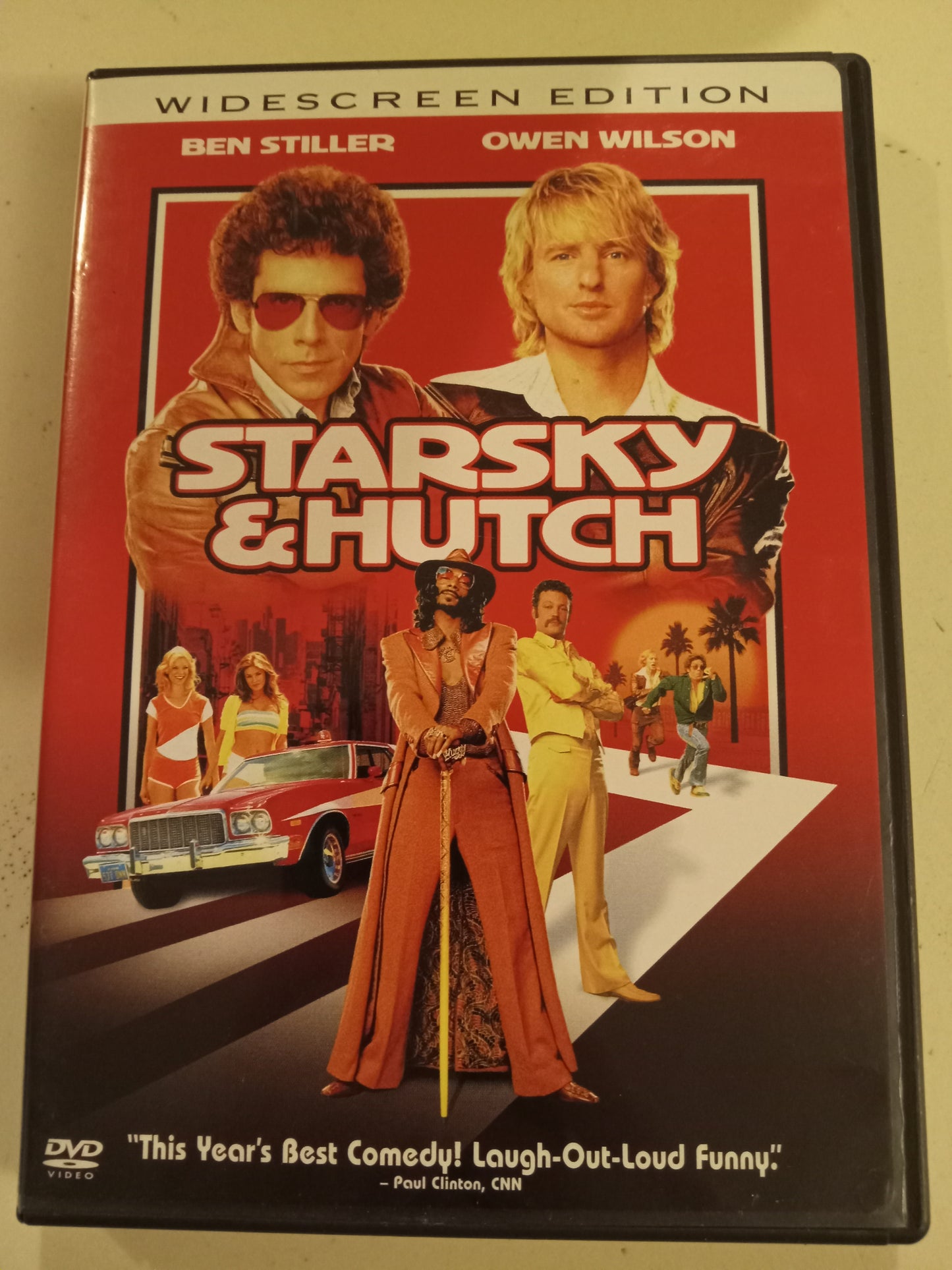 Starsky And Hutch, DVD Movie, Ben Stiller Widescreen, Rated PG-13, USED