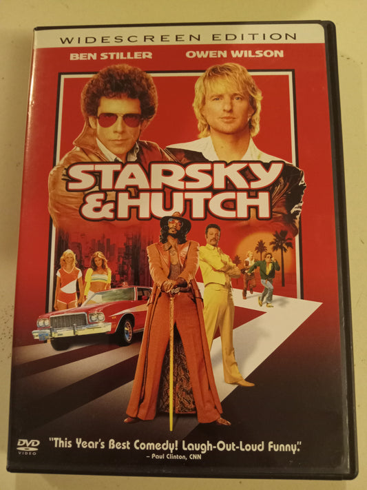 Starsky And Hutch, DVD Movie, Ben Stiller Widescreen, Rated PG-13, USED