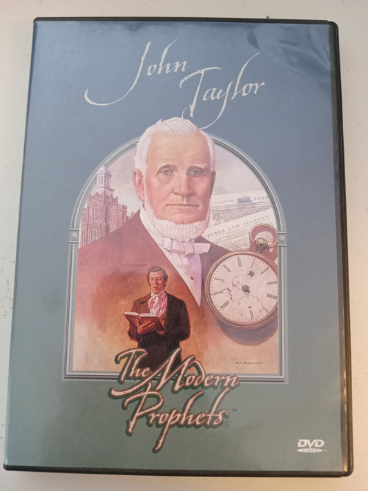 The Modern Prophets, John Taylor DVD Movie, Fullscreen, LDS Church Mormons, Not Rated, USED