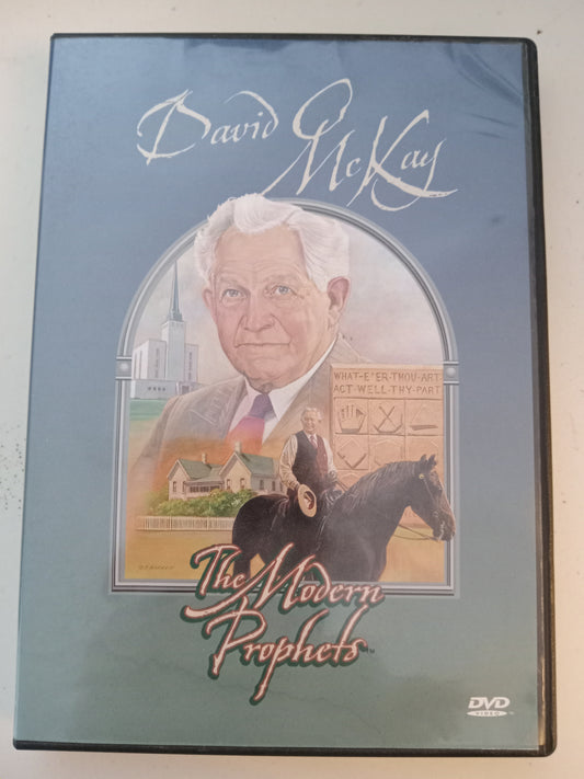 The Modern Prophets, David O McKay DVD Movie, Fullscreen, LDS Church Mormons, Not Rated, USED