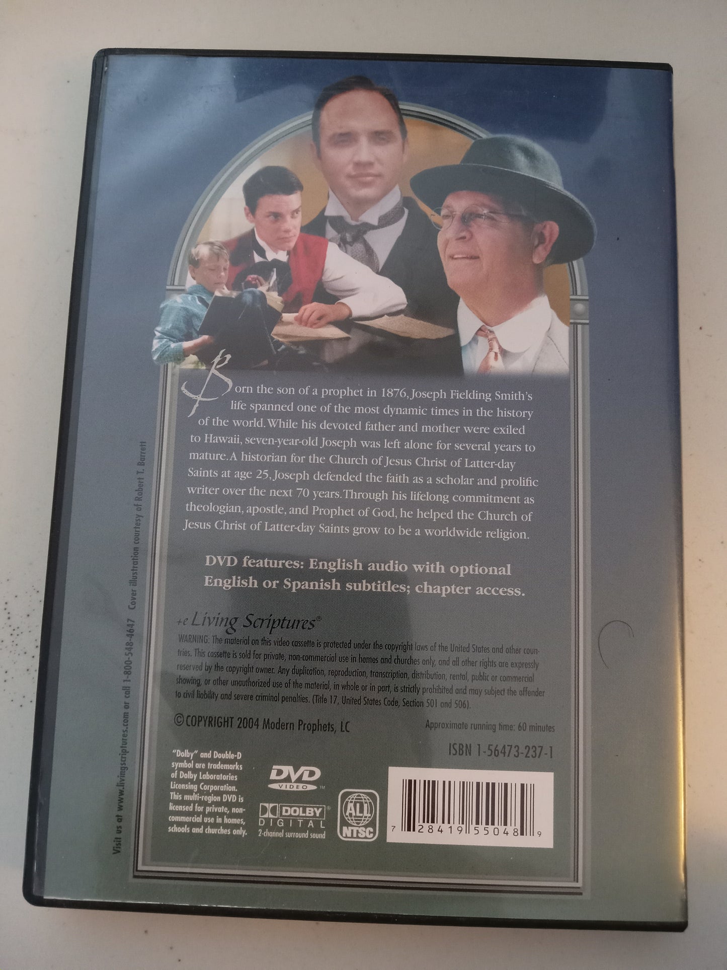 The Modern Prophets, Joseph Fielding Smith LDS Church, Mormons, DVD Movie, Fullscreen, Not Rated, USED