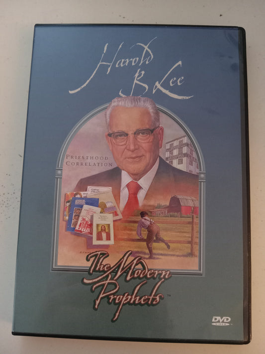 The Modern Prophets, Harold B Lee DVD Movie, Fullscreen, LDS Church Mormons, Not Rated, USED