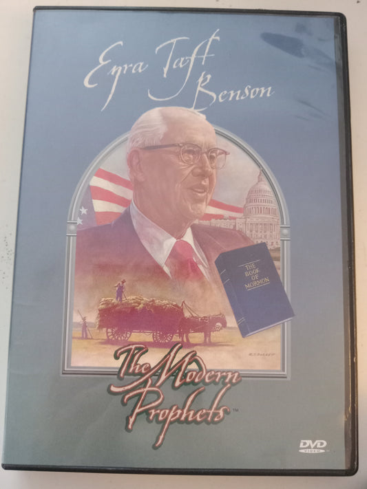 The Modern Prophets, Ezra Taft Benson DVD Movie, Fullscreen, LDS Church Mormons, Not Rated, USED