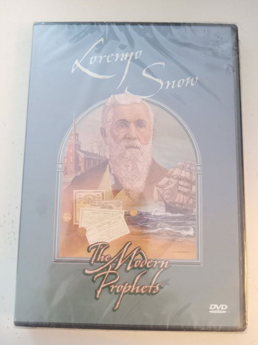 The Modern Prophets, Lorenzo Snow DVD Movie, Fullscreen, LDS Church Mormons, Not Rated, NEW