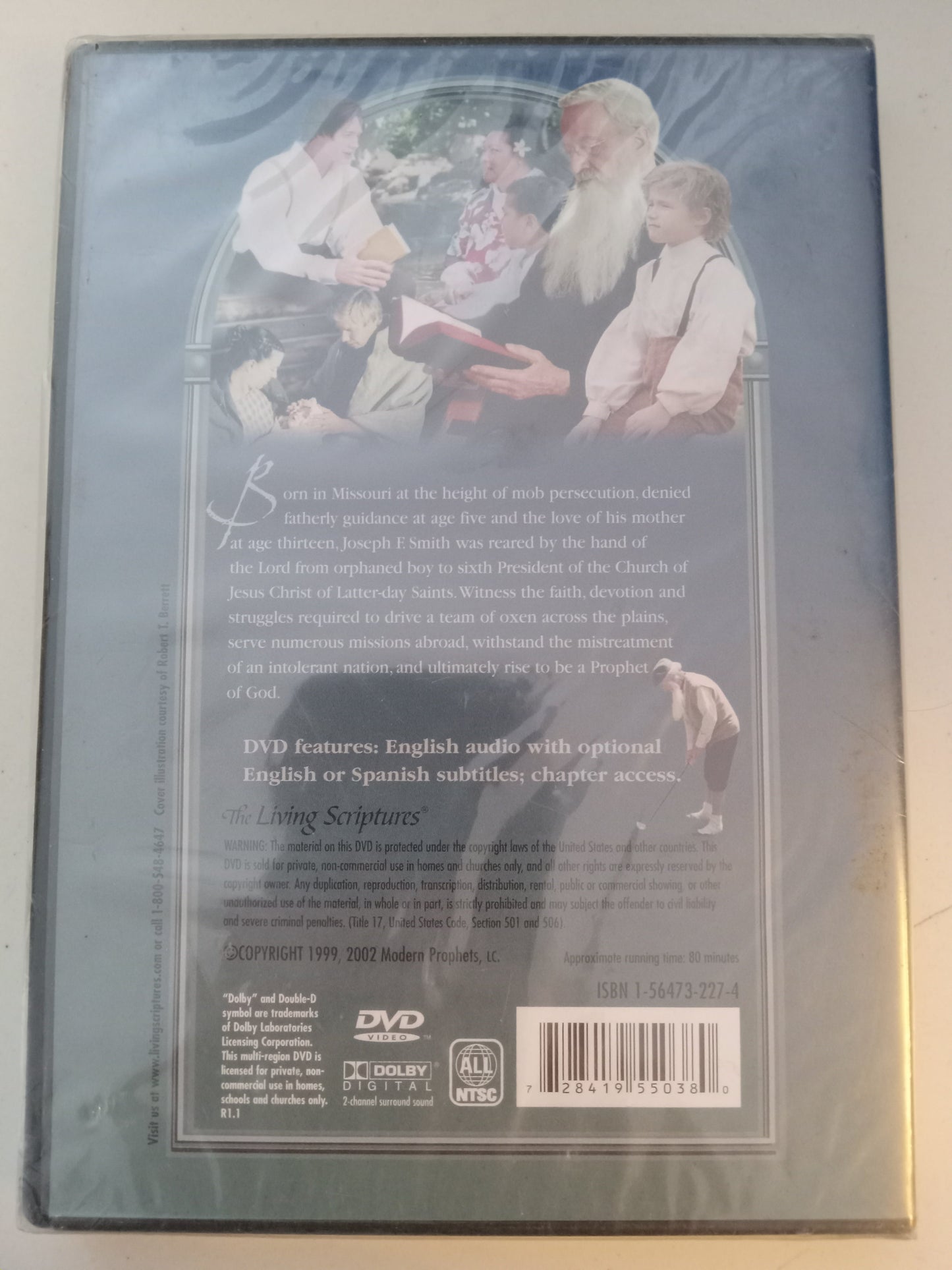 The Modern Prophets, Joseph F. Smith DVD Movie, Fullscreen, LDS Church Mormons, Not Rated, NEW/USED