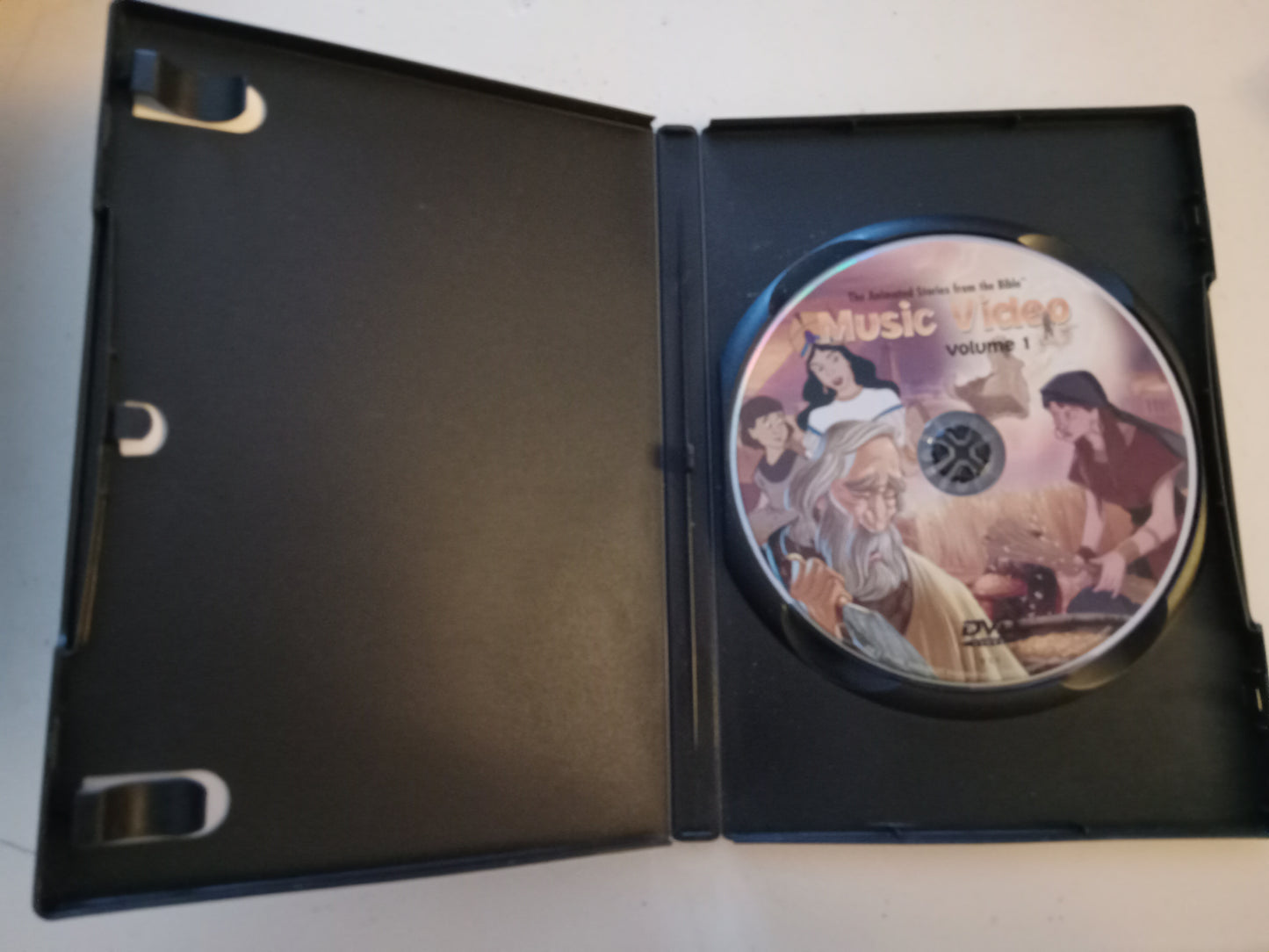 Music Video Volume 1/2, Animated Stories From The Bible, DVD Movie, Fullscreen, Living Scriptures, Not-Rated, USED