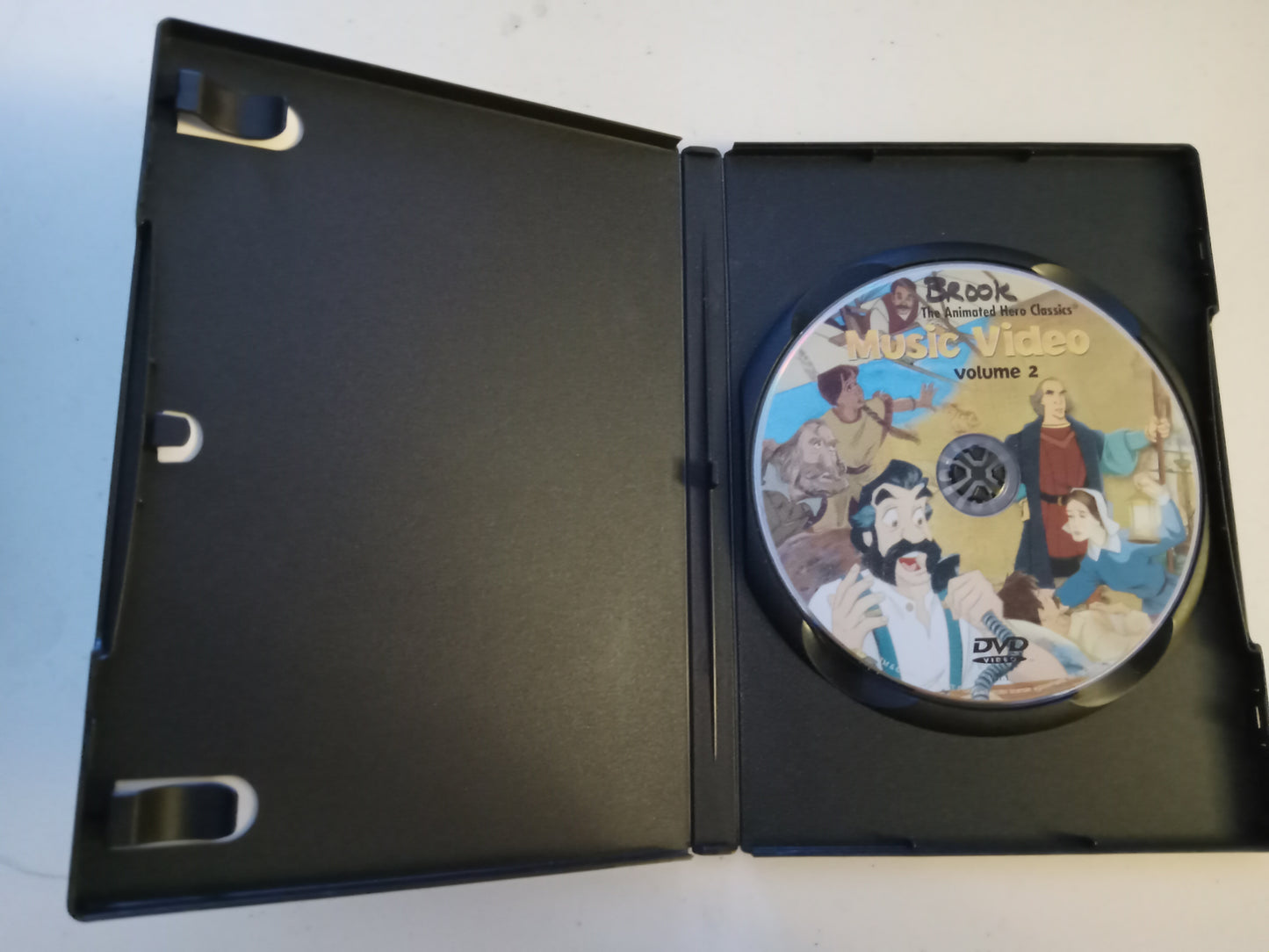 Music Video Volume 1/2, Animated Hero Classics, DVD Movie, Fullscreen, Not-Rated, USED
