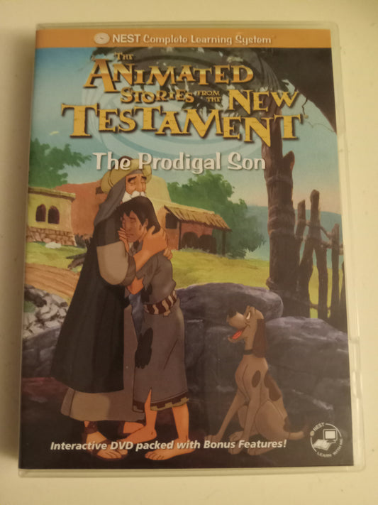 The Prodigal Son, The Animated Stories From The New Testament, DVD Movie, Fullscreen, Living Scriptures, Not Rated, USED