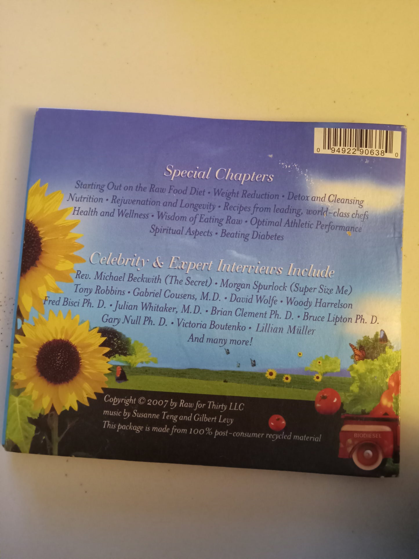 The Ultimate Encyclopedia Of The Raw Food Lifestyle, DVD Documentary, Fullscreen, Not Rated, USED