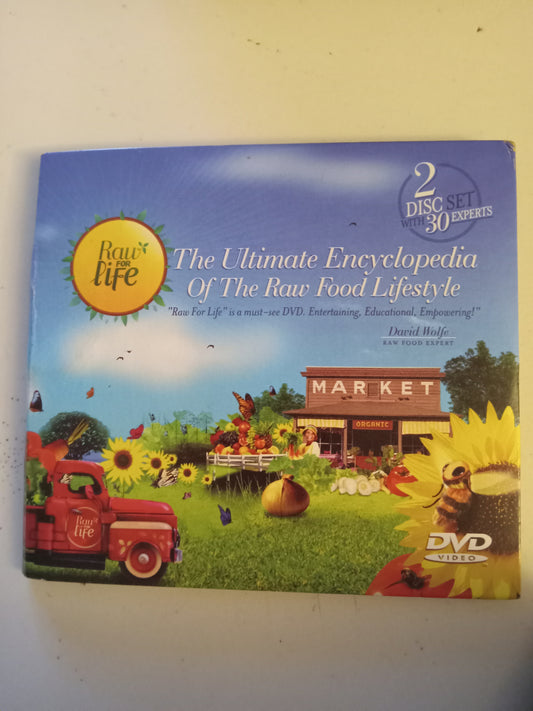 The Ultimate Encyclopedia Of The Raw Food Lifestyle, DVD Documentary, Fullscreen, Not Rated, USED