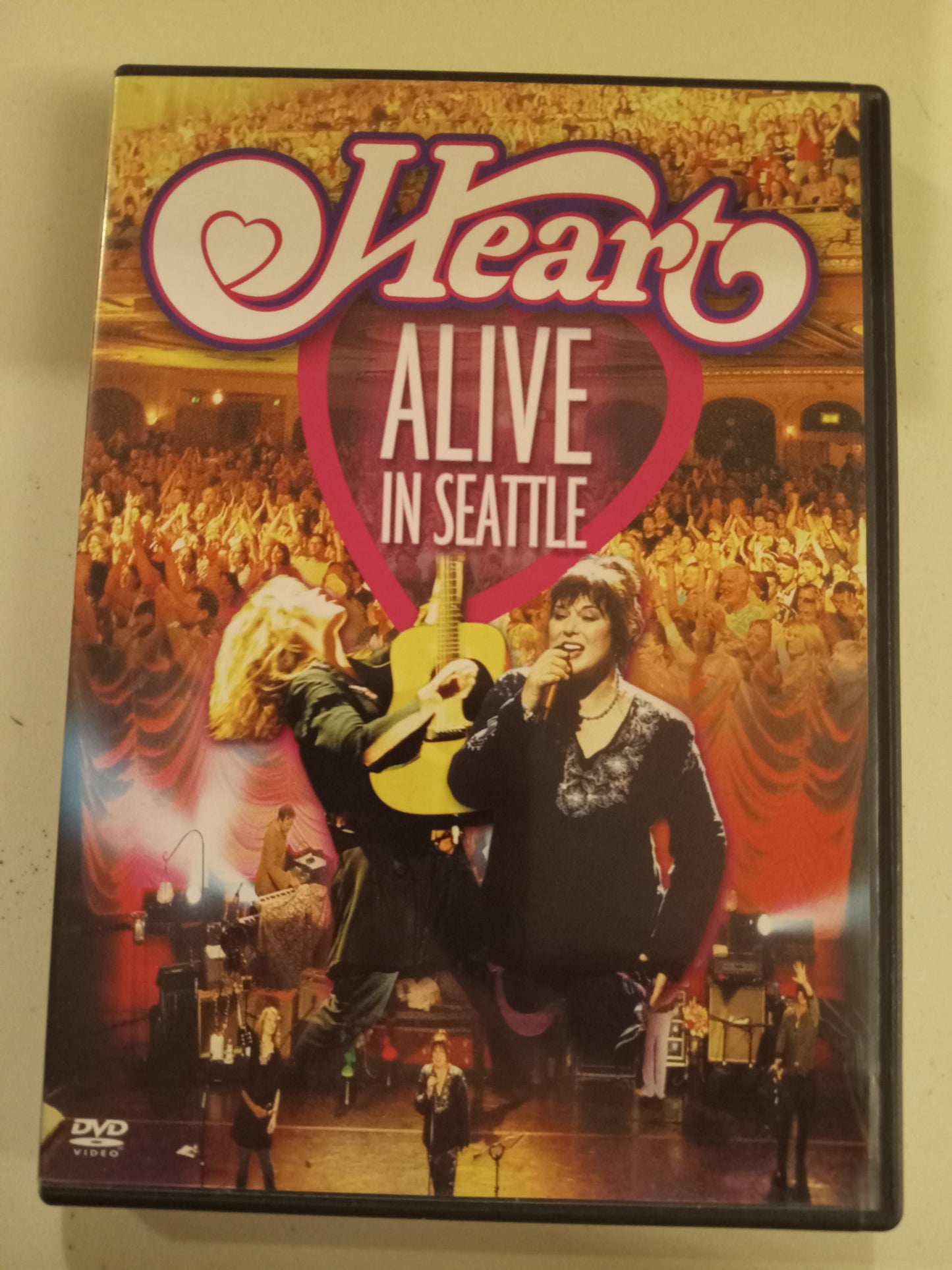 Heart Alive In Seattle, DVD Movie, Live Concert Widescreen, Not Rated, USED