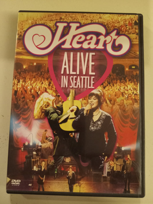 Heart Alive In Seattle, DVD Movie, Live Concert Widescreen, Not Rated, USED