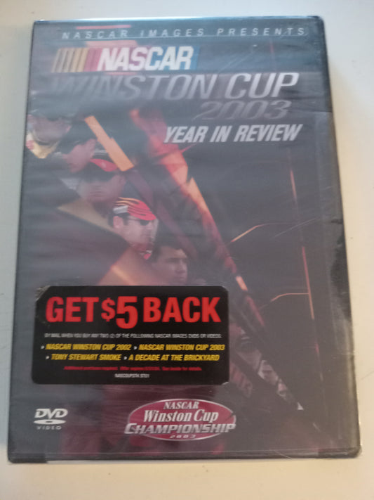 Nascar Winston Cup 2003 Year In Review Championship, DVD Documentary, Fullscreen, Not Rated, NEW