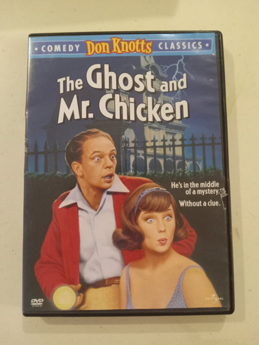 The Ghost And Mr. Chicken, DVD Movie, Don Knotts Widescreen, Not Rated, USED