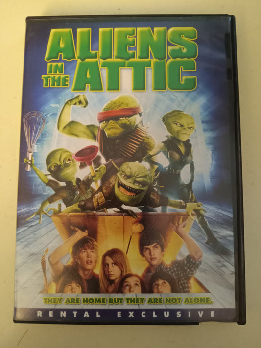 Aliens In The Attic, DVD Movie, Ashley Tisdale Widescreen, Rated PG, USED