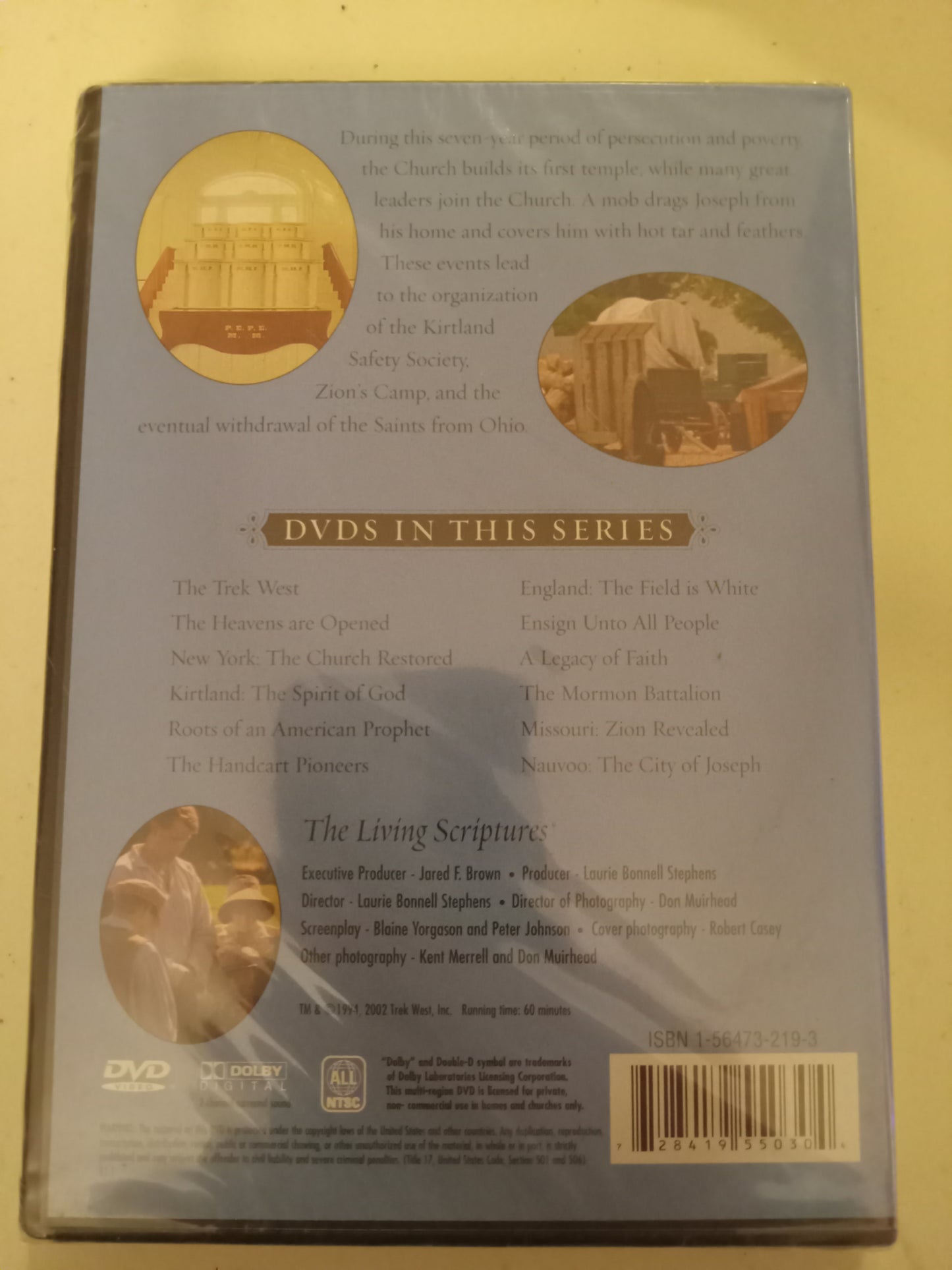 Docudrama Of The Restoration, Various Titles, DVD Movie, LDS Church, Mormons, Fullscreen, Not Rated, USED