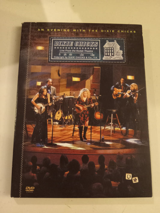 An Evening With The Dixie Chicks, Country Band Concert, DVD Movie, Music Video, Widescreen, Not Rated USED