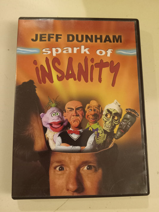 Jeff Dunham, Spark Of Insanity, DVD Movie, Widescreen, Not Rated, USED