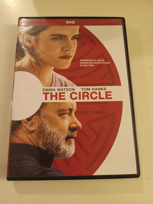 The Circle, DVD Movie, Emma Watson Widescreen, Rated PG-13, USED